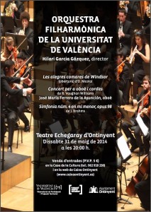 Cartell Concert O.F.U.V a ONTINYENT