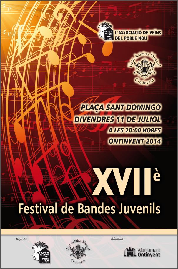 CARTELL-XVII fest. bandes juvenils